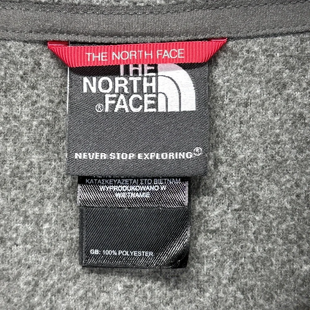 The North Face Polartec Classic 1/4 Zip Pullover Fleece Mens XXL Grey Gorpcore